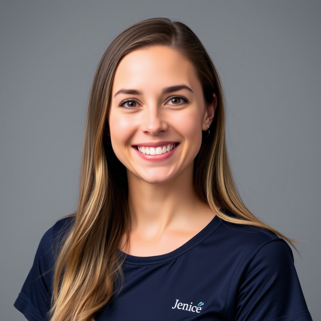 Professional headshot of Jennifer, a 28-year-old nurse who improved her marathon performance and achieved personal fitness goals through structured endurance training